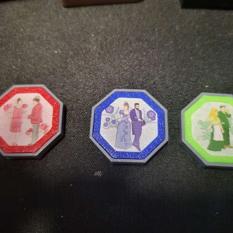Barcelona Board Game Citizen Token Guard