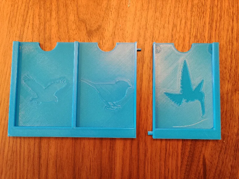 Wingspan Card Box w/ Magnetic Lid (Split for Mini+)