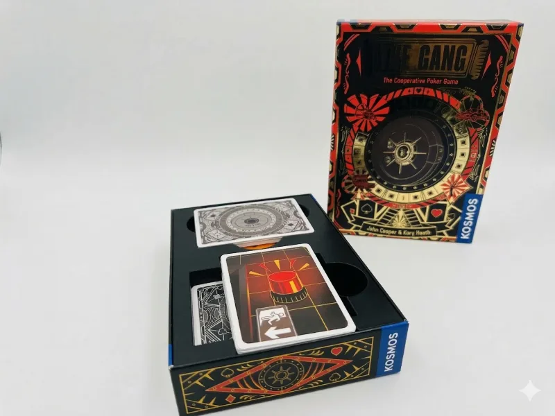 The Gang Cooperative Poker Game Insert
