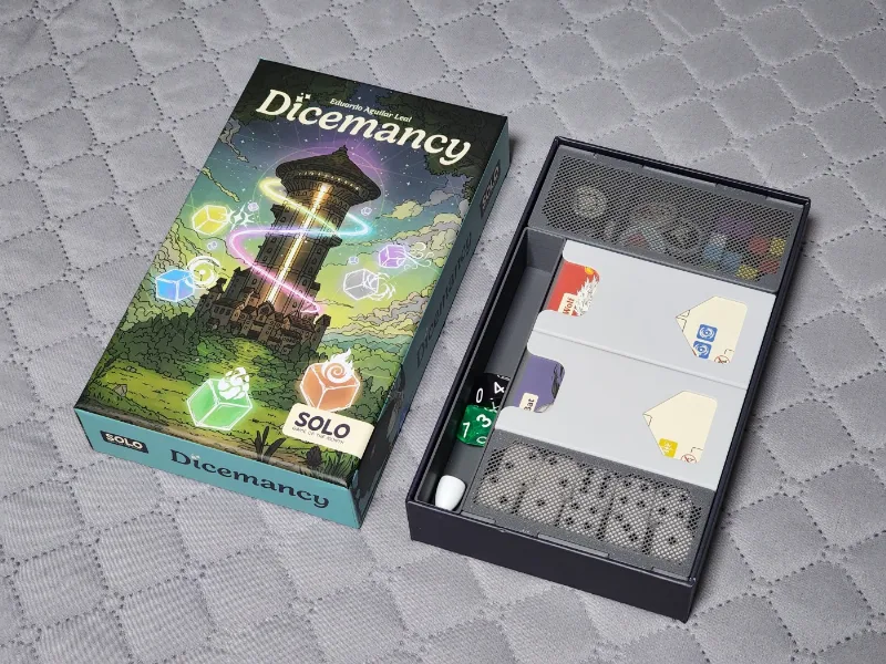 Dicemancy [Solo Game of the Month] insert