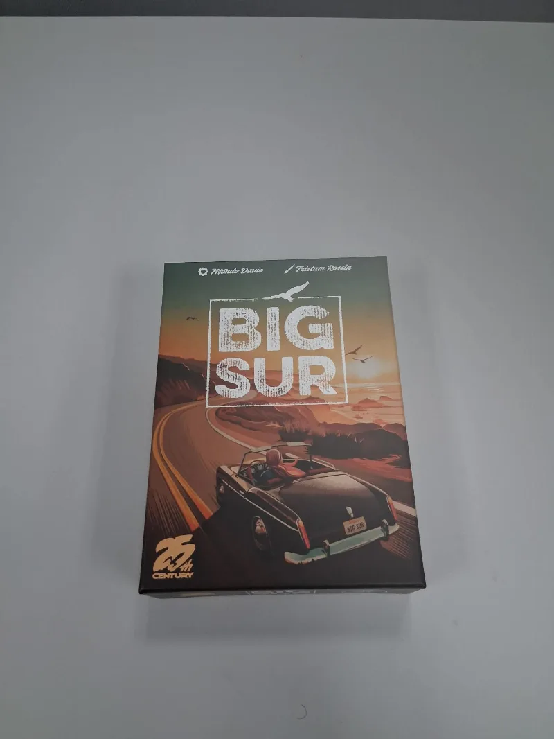 Big Sur Board Game Insert