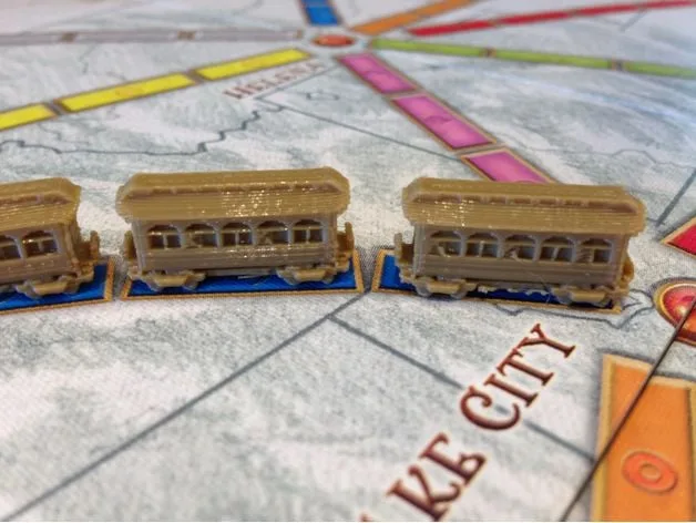 TTR Clerestory Train Car