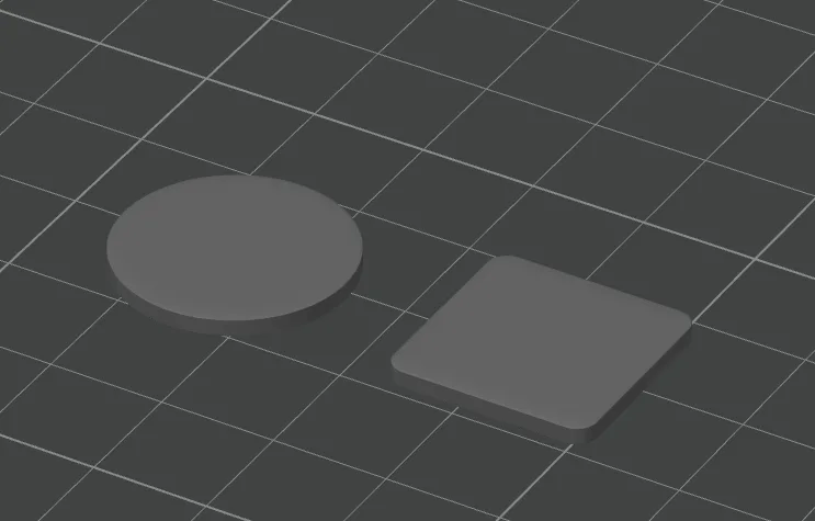 Root - Blank Tokens (Square & Circle)