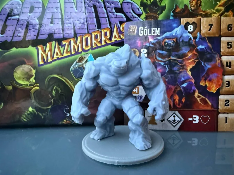 Golem Miniature "Tiny Epic Dungeons"