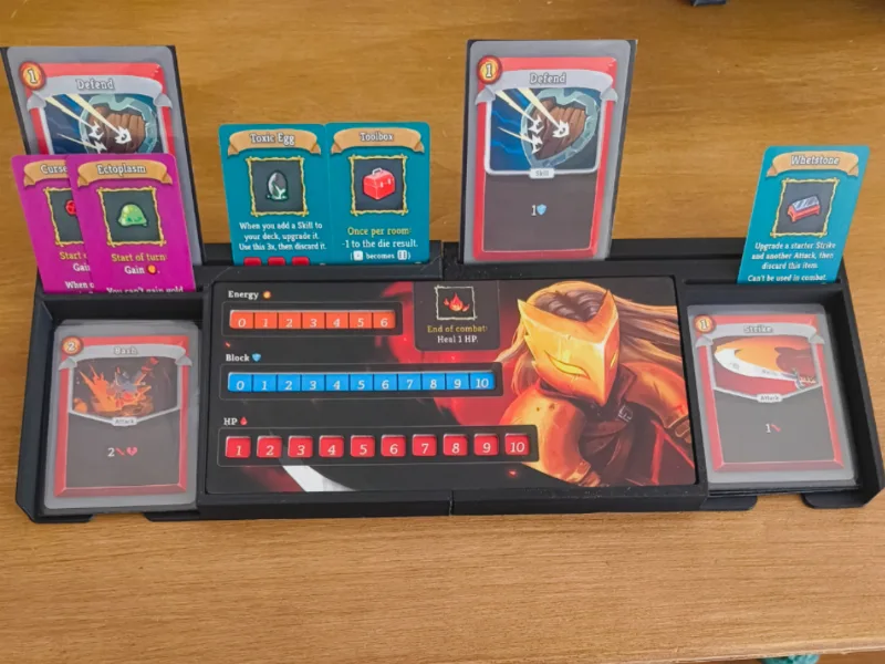 Slay the Spire The Board Game, player board