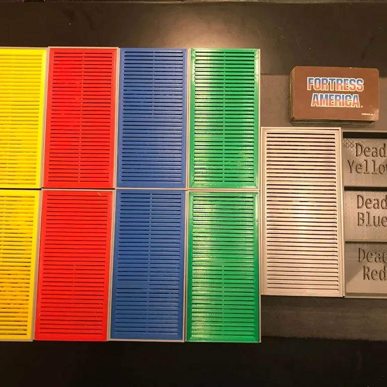 Fortress America Board Game Trays