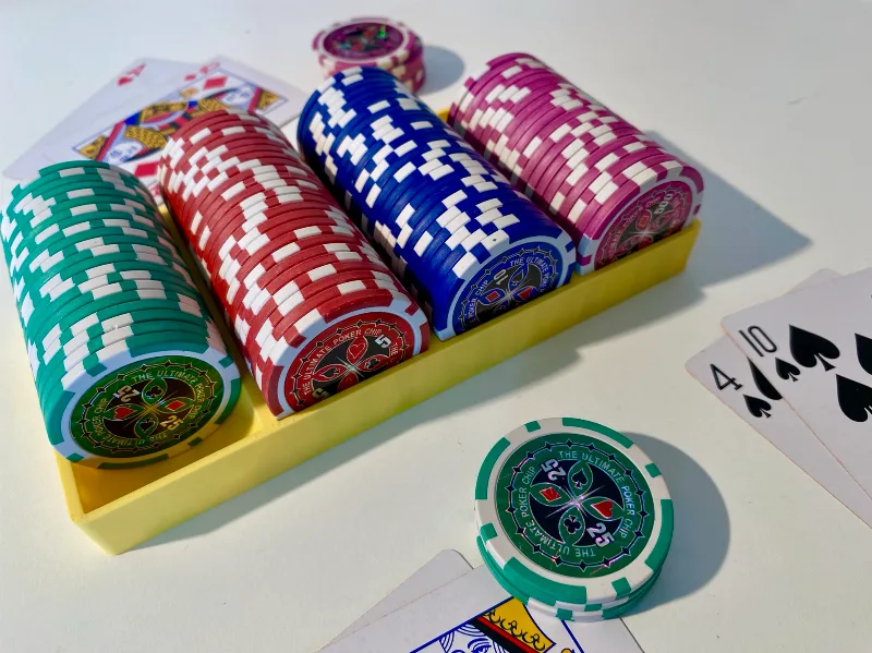 Poker Chip Tray - holder to organize poker chips