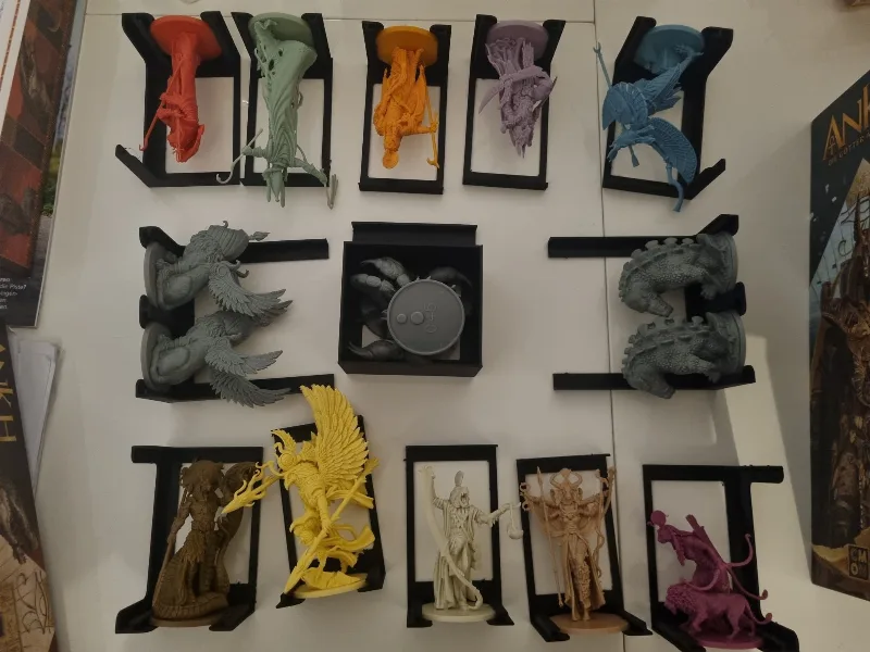 Remix of Ankh: Gods of Egypt - Organizer (Retail Version) fitted for smaller printer and with guardians set insert