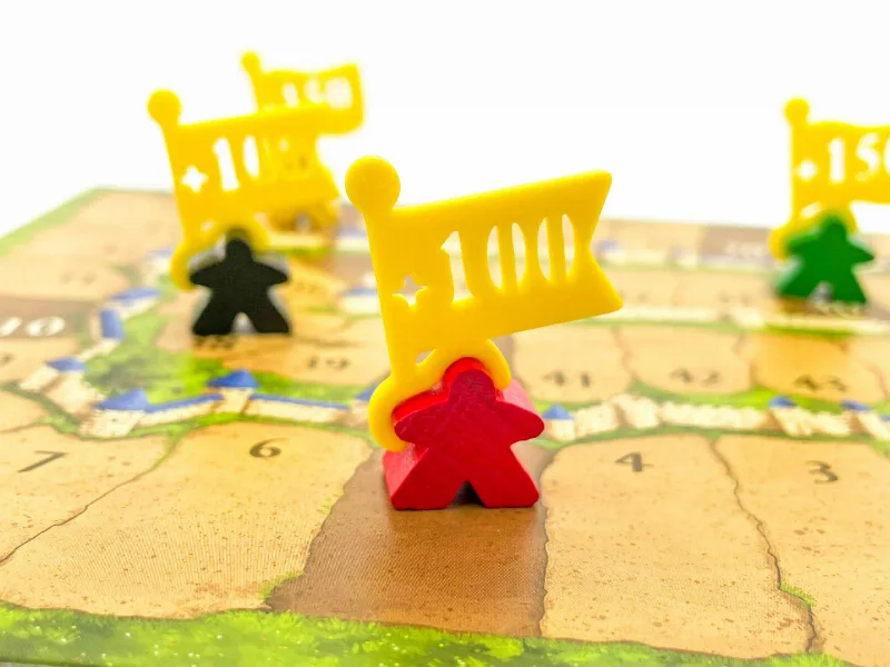 Carcassonne Score Flags