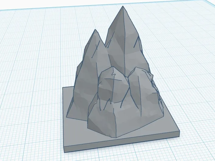 Mountain wall HeroQuest and D&D