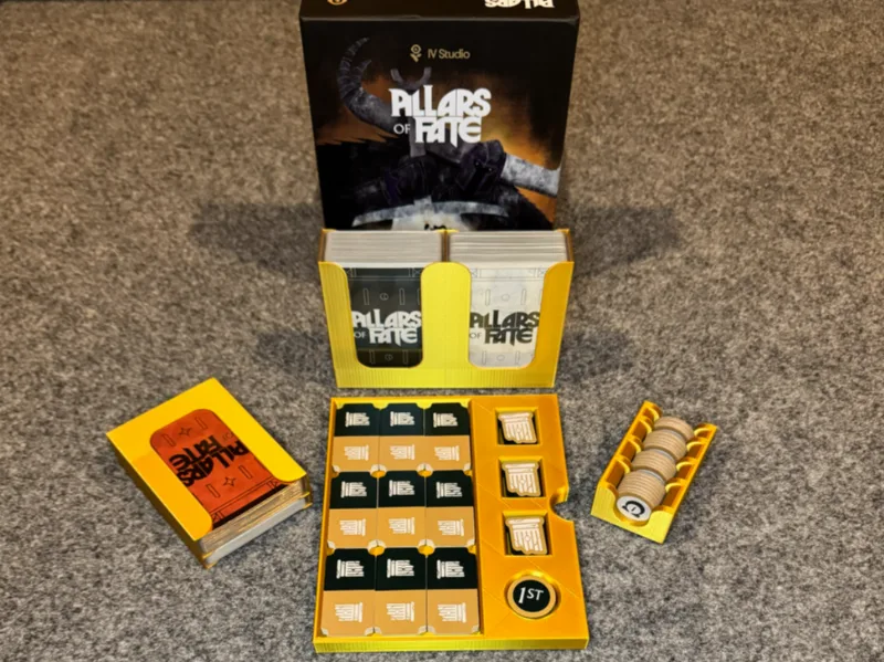 Pillars of Fate Board Game Inserts