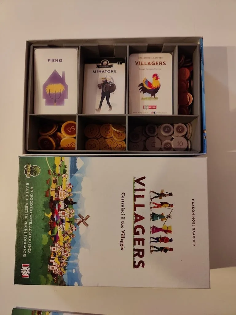 Villagers Boardgame Organizer
