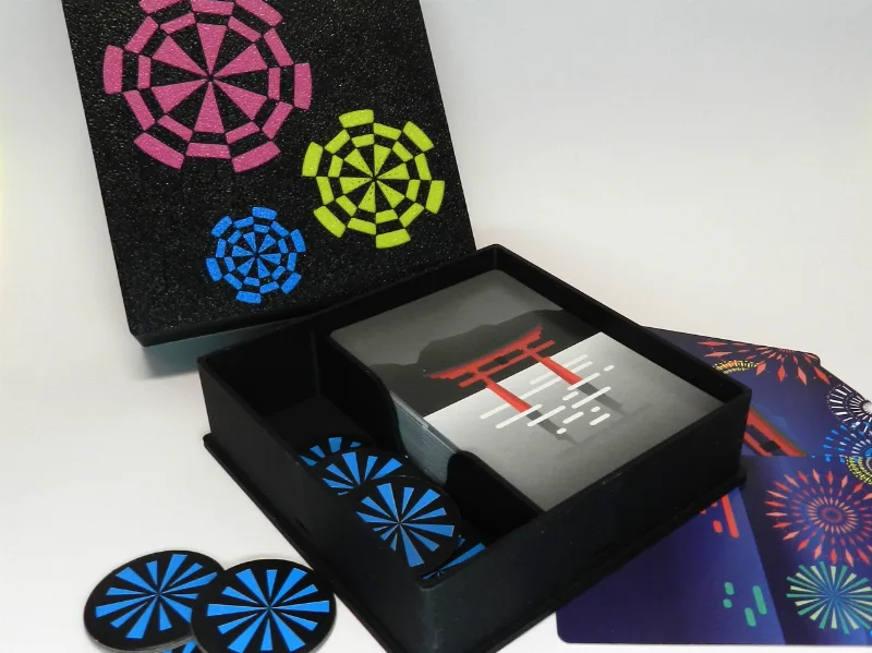Hanabi card-box/ travel-box