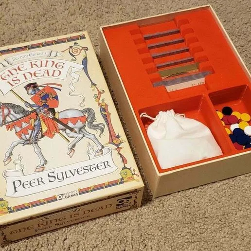 The King is Dead: Second Edition organizer insert