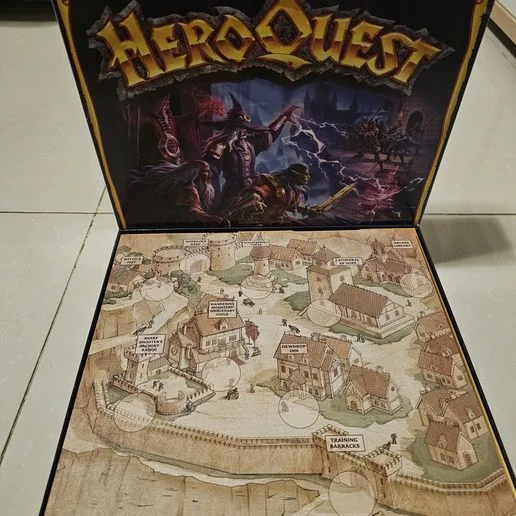 Heroquest WIZARDS OF MORCAR INSERT