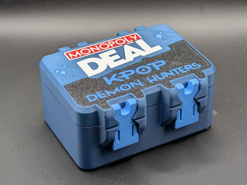 Monopoly Deal KPop Demon Hunters Card Box