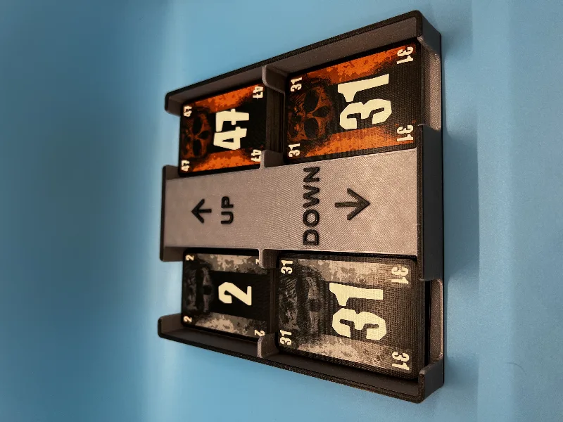 Card Tray and Storage System for The Game: Face to Face