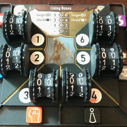 Gloomhaven Monster Card HP Tracker