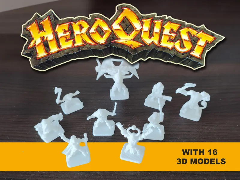HEROQUEST - Master collection Action Figures