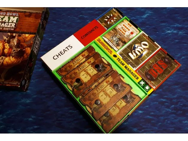 Blood Bowl Team Manager insert / organizer