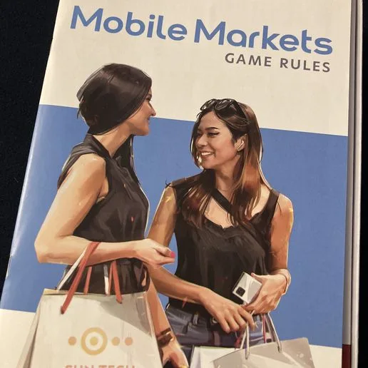 Mobile Markets: A Smartphone inc. Game insert organizer