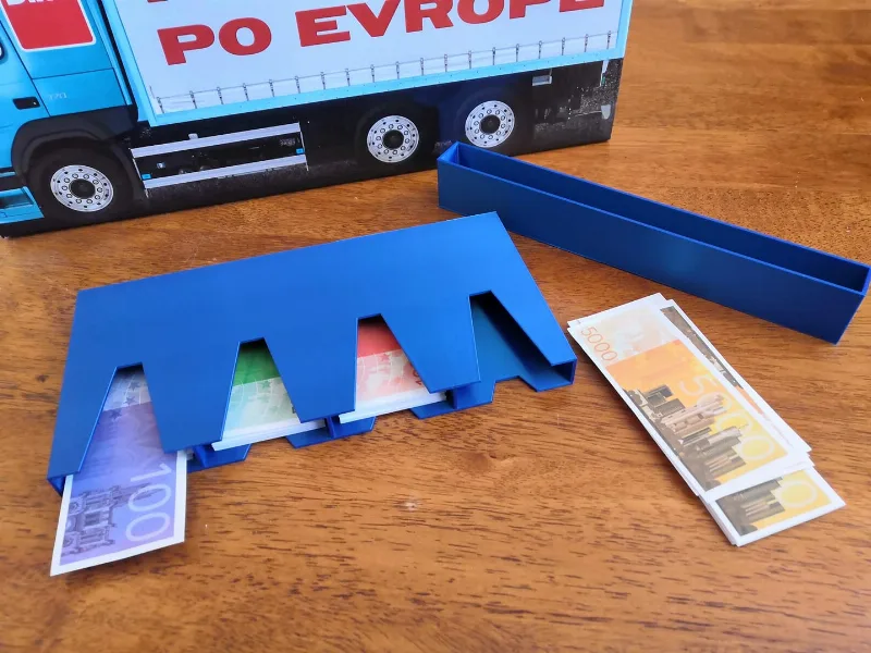 Kamionem po Evropě (Auf Achse) Money Organizer