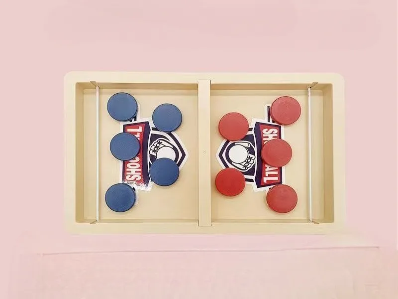 Trendy Parent-Child Interactive Flicking Chess Game