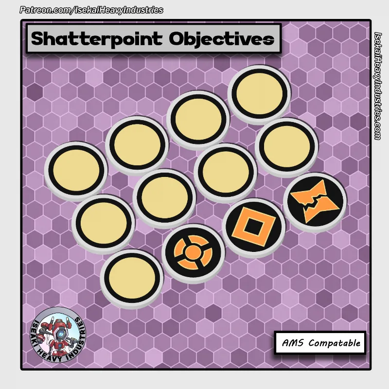 Star Wars Shatterpoint Objective Markers