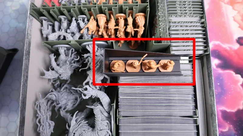 Cthulhu Death May Die extra figures holder - core box