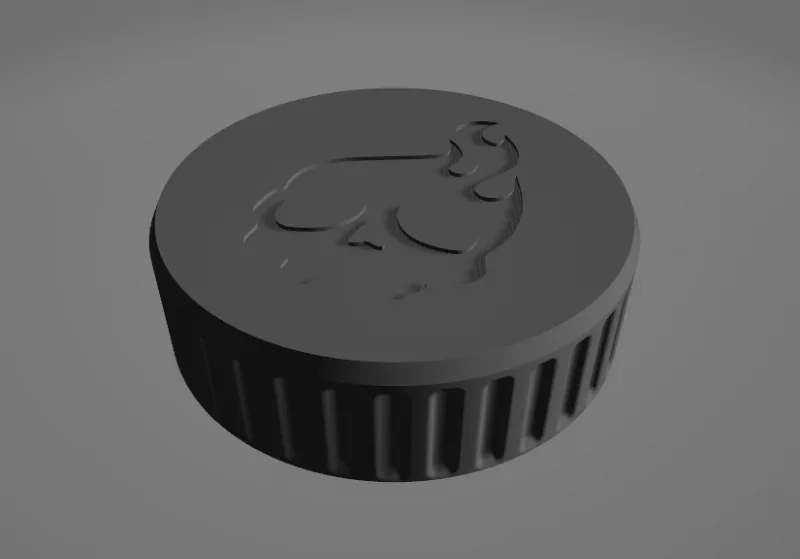 Magic: The Gathering Finality Symbol Lid for Screw Cap Storage Box by Fredslund