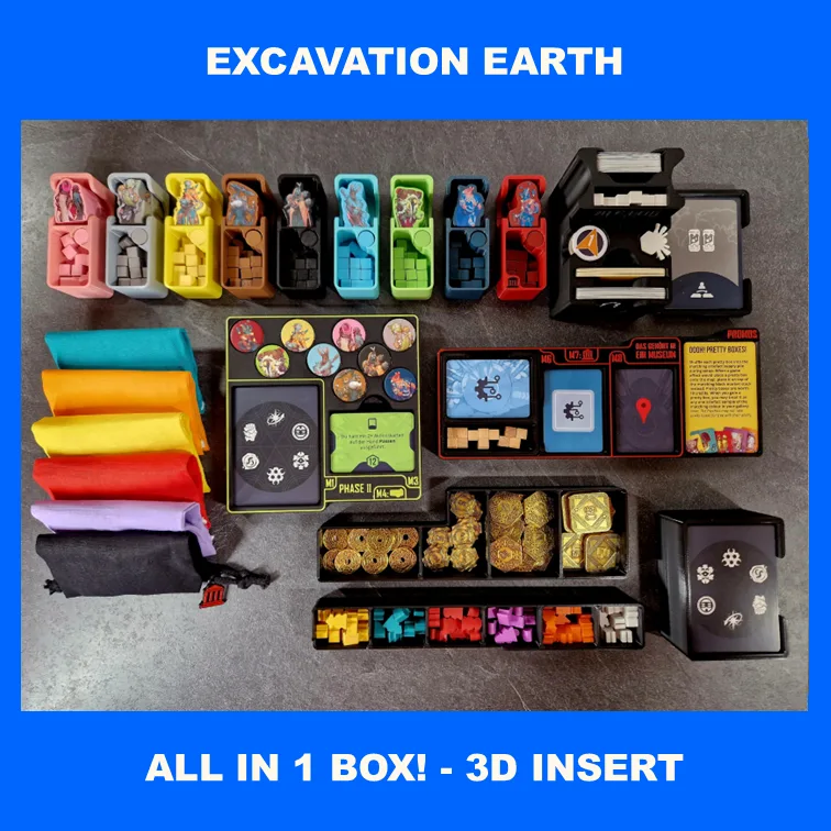 EXCAVATION EARTH - ALL IN - INSERT, EINSATZ, INLAY, ORGANIZER