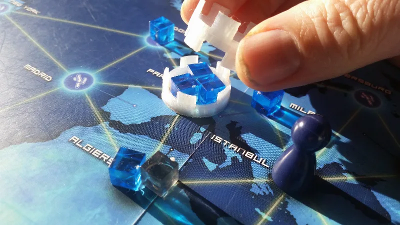 Pandemic game Quarantine walls