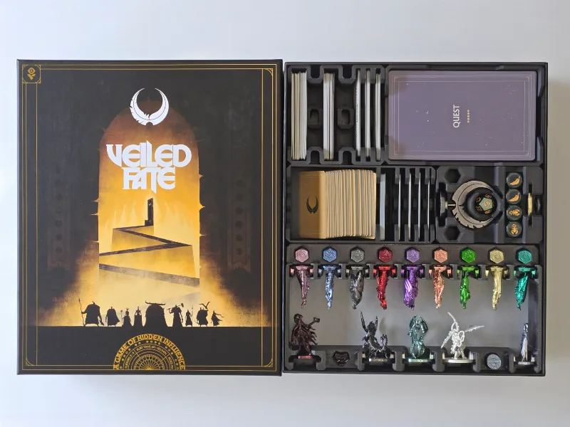 Veiled Fate w/ALL Expansions - Organizer Insert