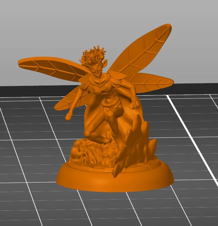 Gloomhaven Monster: Forest Imp with base