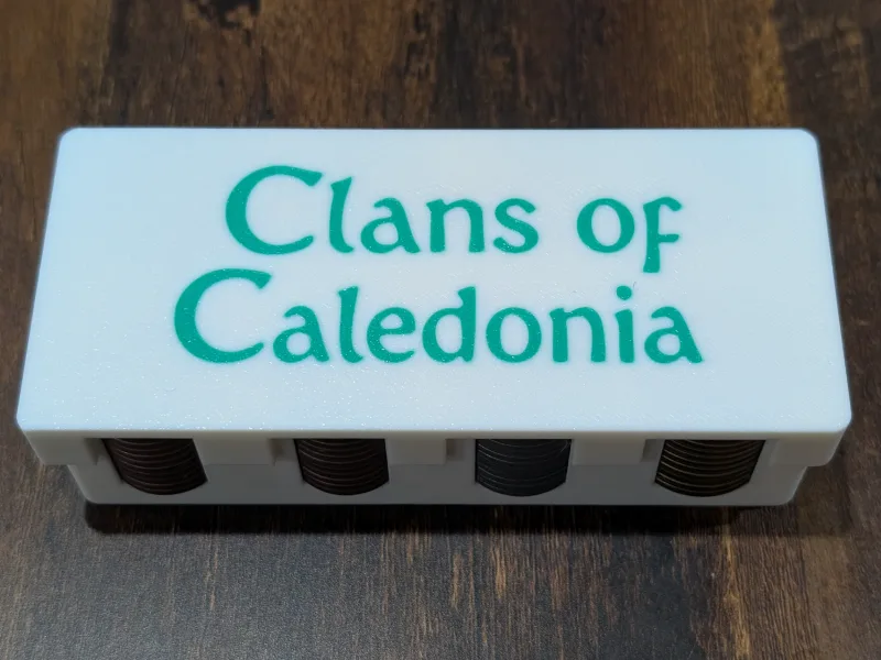 Clans of Caledonia - Coin Holder