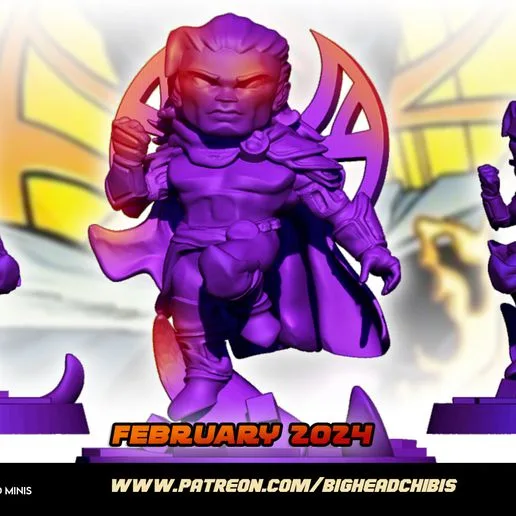 exodus marvel united chibi fan art