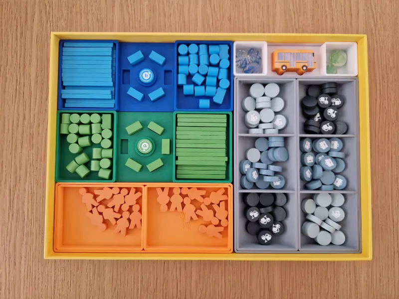 Bus (Splotter board game) - Insert / Organizer