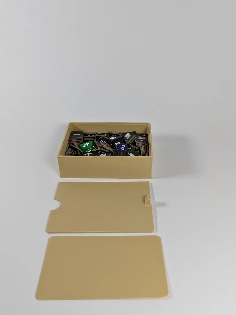 Board Game Box & Card - 2GM Tactics by Draco