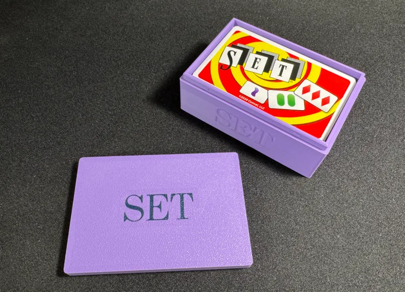 SET Card Game Case