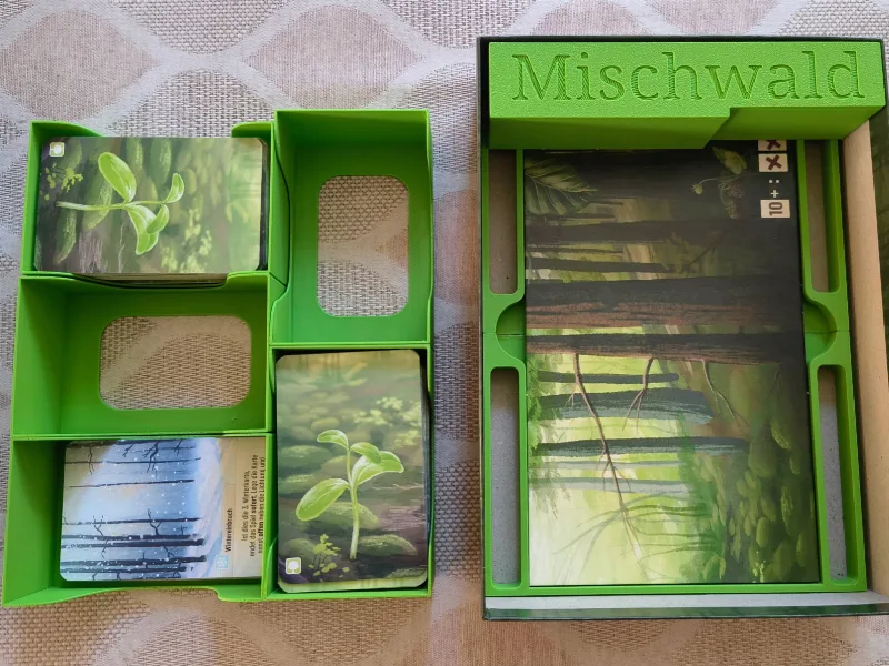Mischwald / Forest shuffle insert for A1 Mini