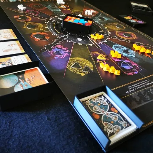 ARCS & its extension Heroes and Knowledge - Set of inserts and box for the board game published by LEDER GAMES and distributed by MATAGOT