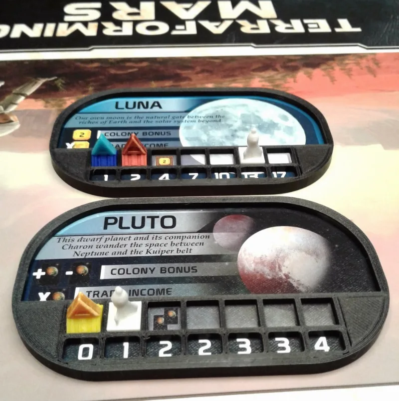 Terraforming Mars: Colony Markers and Storage