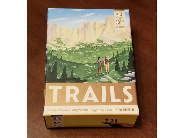 Board Game Insert for TRAILS