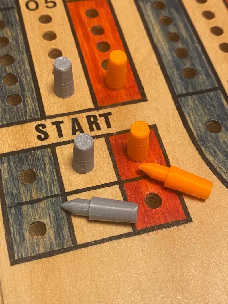 Cribbage big peg