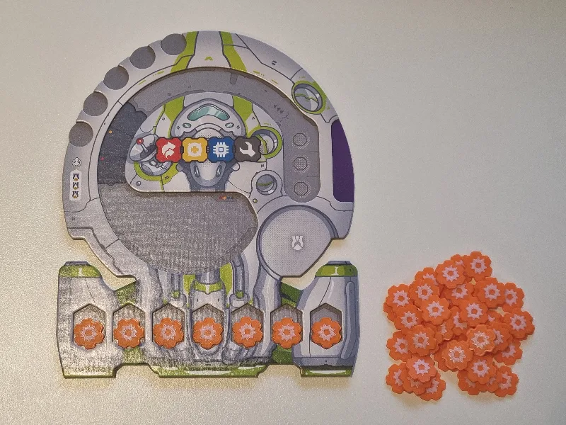 Starship Captains Damage Token