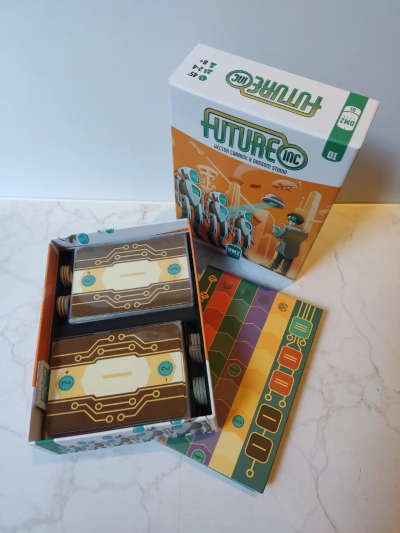Future Inc - Board game insert