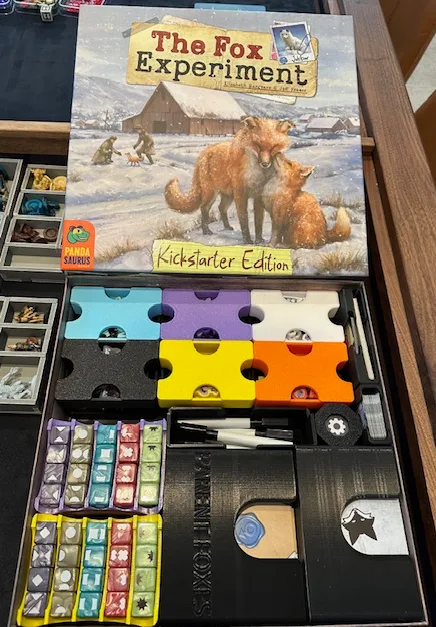 The Fox Experiment Insert w/ 5-6 Player Expansion