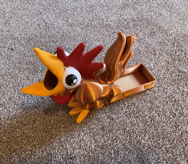 Chicken Dice Tower. Wingspan Dice Tower