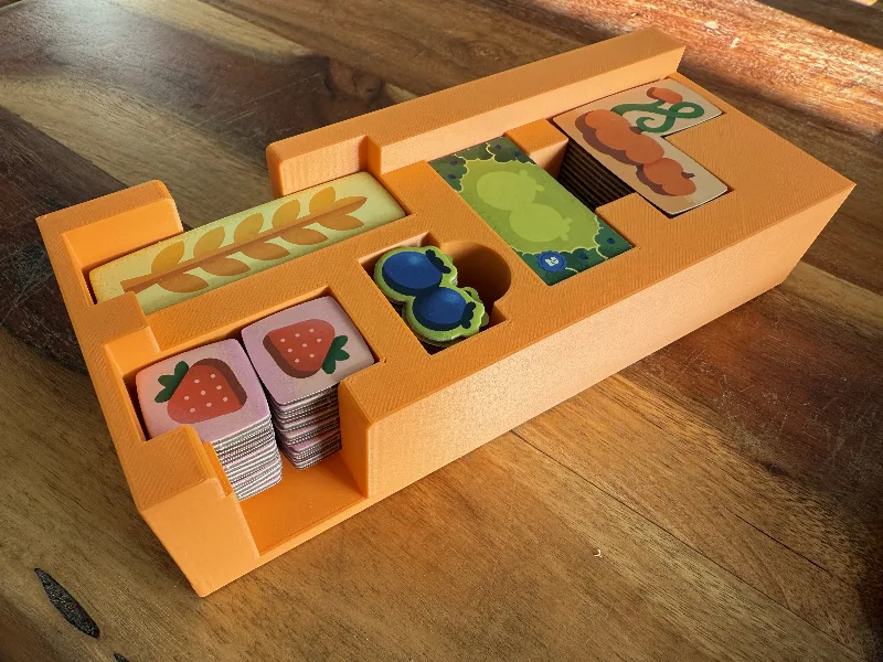 Harvest Farmhouse Tile Tray with deeper holes