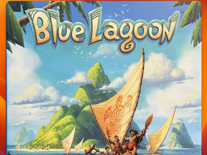 Blue Lagoon Board Game Insert